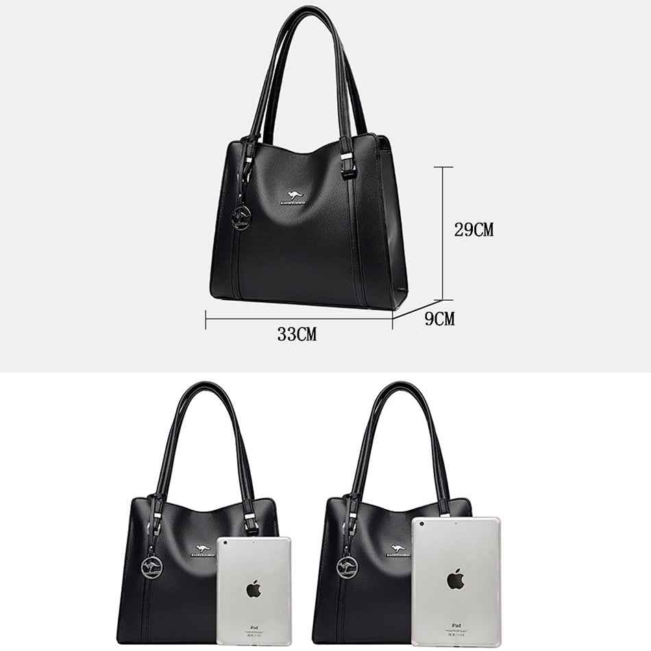 sac cabas femme large capacité Noir-Noir A-Noir B-Noir C-Noir D-Noir E-Jaune-Navybleu-Noir F-Marron-Rouge-Marron A-Vert-Noir G-Burgundy A-Burgundy B-Noir H-ShopGET®
