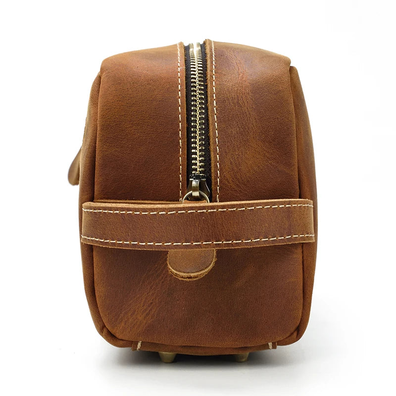 Trousse de toilette homme cuir luxe - ShopGET®