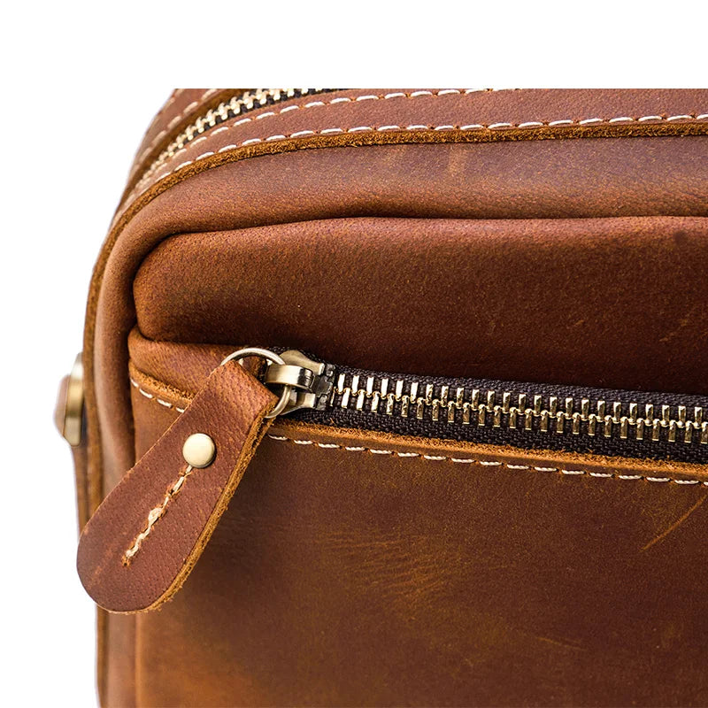 Trousse de toilette homme cuir luxe