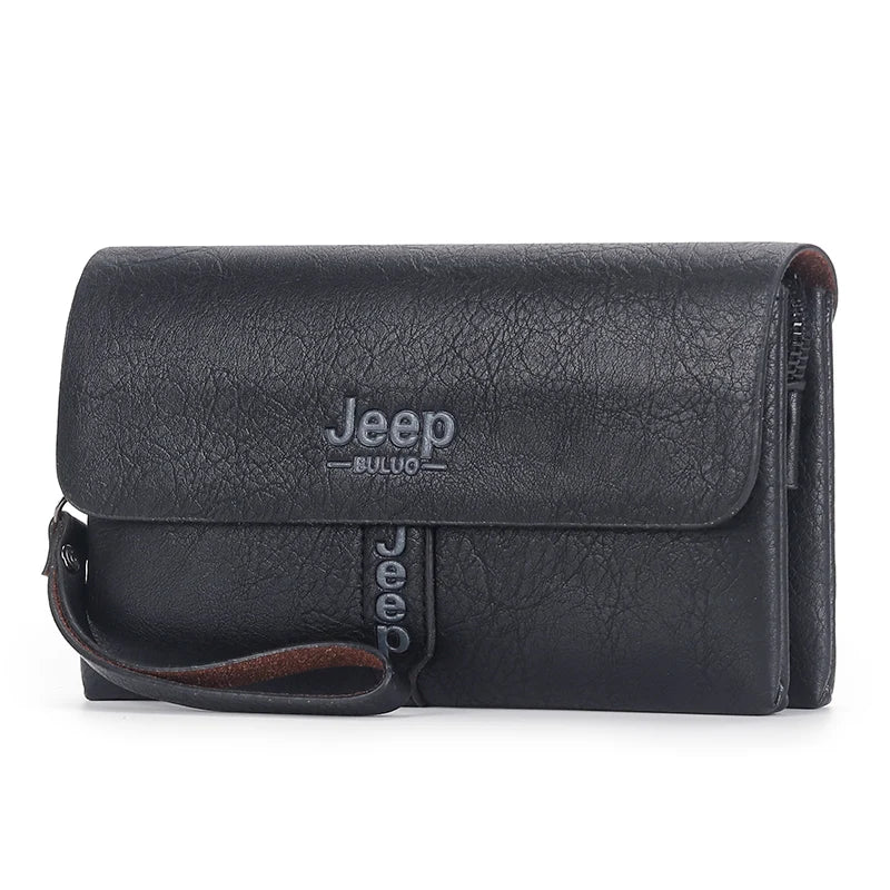 Pochette homme pas cher jeep Marron-Kaki-Noir-ShopGET®