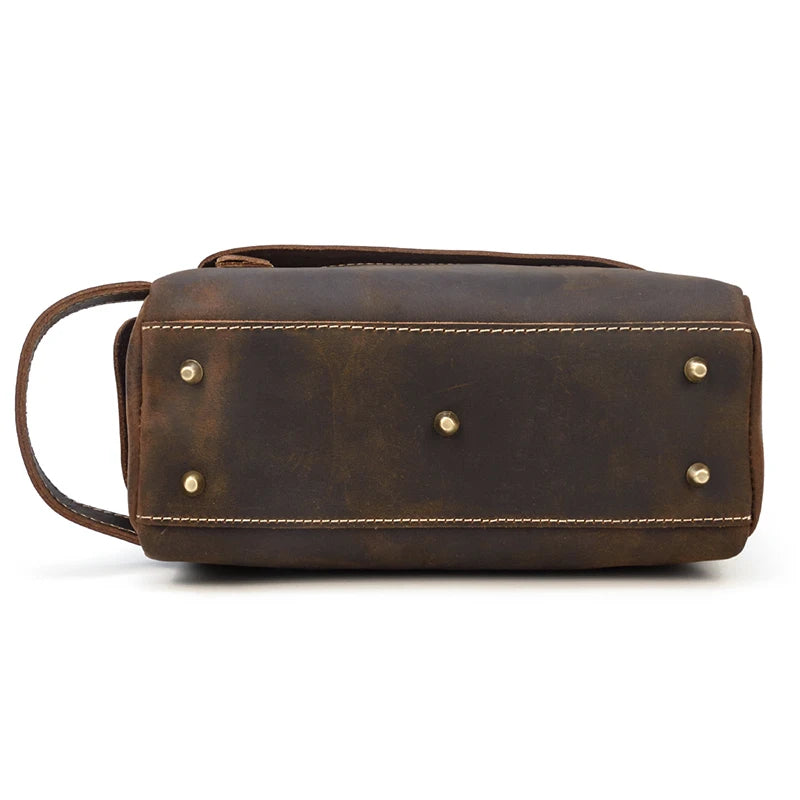 Trousse de toilette homme cuir luxe - ShopGET®