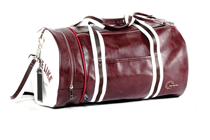 Sac polochon en Cuir idéal pour marin A-B-C-D-E-F-ShopGET®