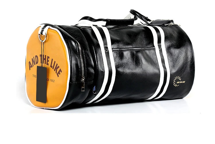 Sac polochon en Cuir idéal pour marin A-B-C-D-E-F-ShopGET®