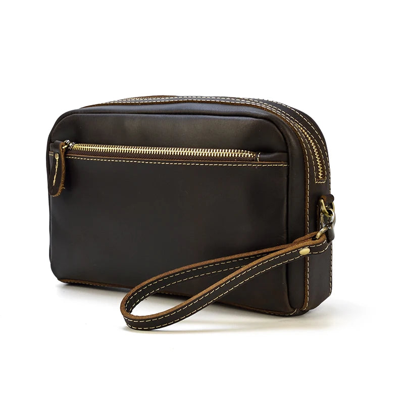 Trousse de toilette homme cuir luxe