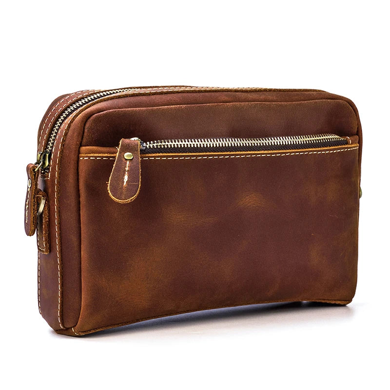 Trousse de toilette homme cuir luxe