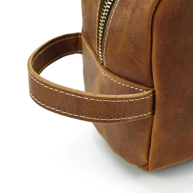 Trousse de toilette homme cuir luxe - ShopGET®