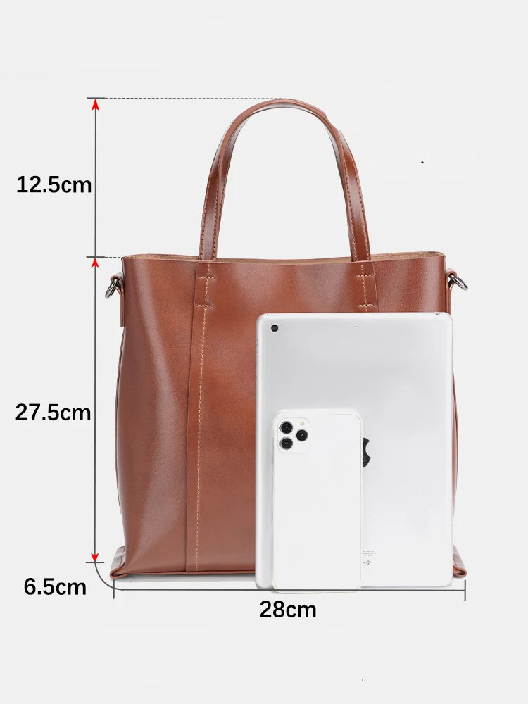 Sac cabas noir vintage à bandoulière femme Café-Vert-Apricot-Marron-Noir-ShopGET®
