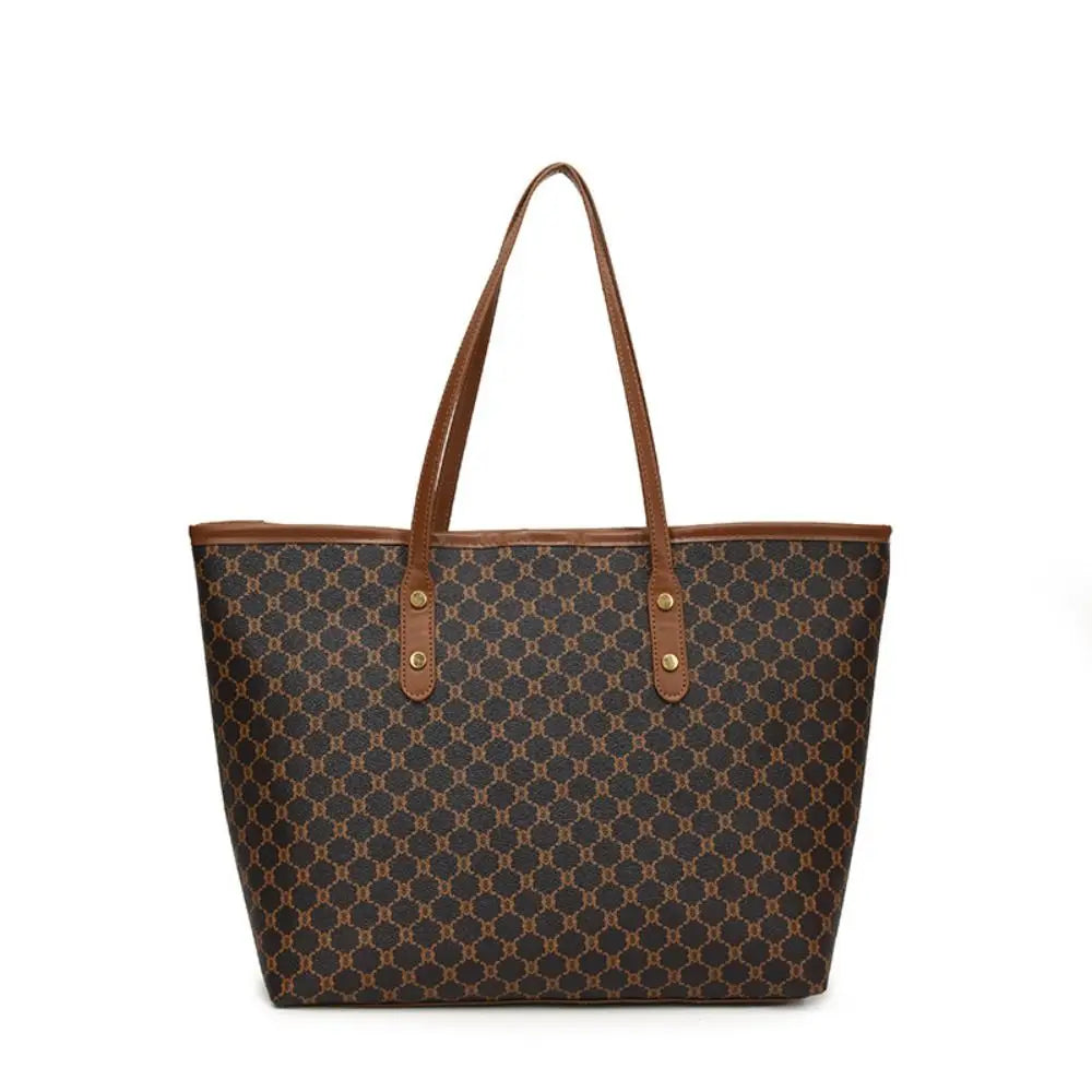 Sac cabas femme de très haute qualité Beige-kaki-Marron-ShopGET®