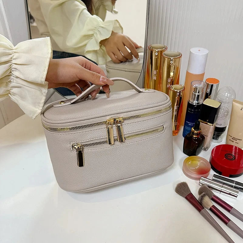 Trousse maquillage compartiment à fermeture éclair - ShopGET®