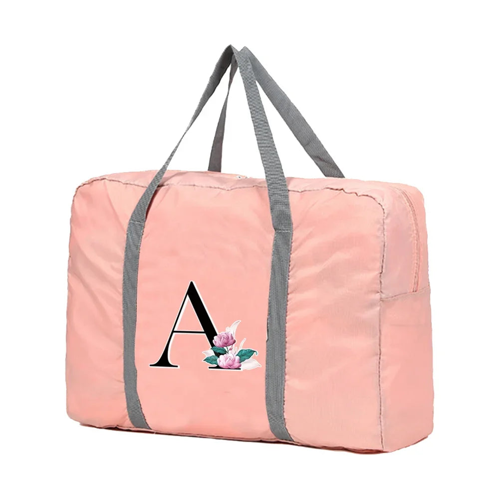 Sac weekend lettre A à G prénom C-B-A-G-F-E-D-ShopGET®