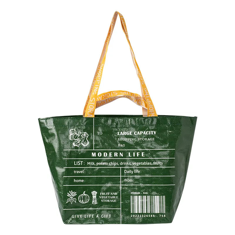 Sac de courses tote bag Blanc Small-Beige Small-Beige Large-Jaune Small-Stripe Large-Vert Large-ShopGET®
