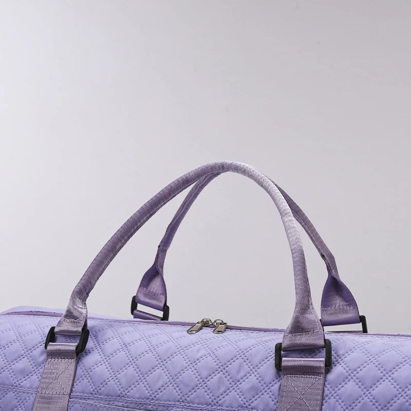 Sac weekend femme tissu Rose-Bleu-Blanc-Pourpre-Gris-Noir-ShopGET®