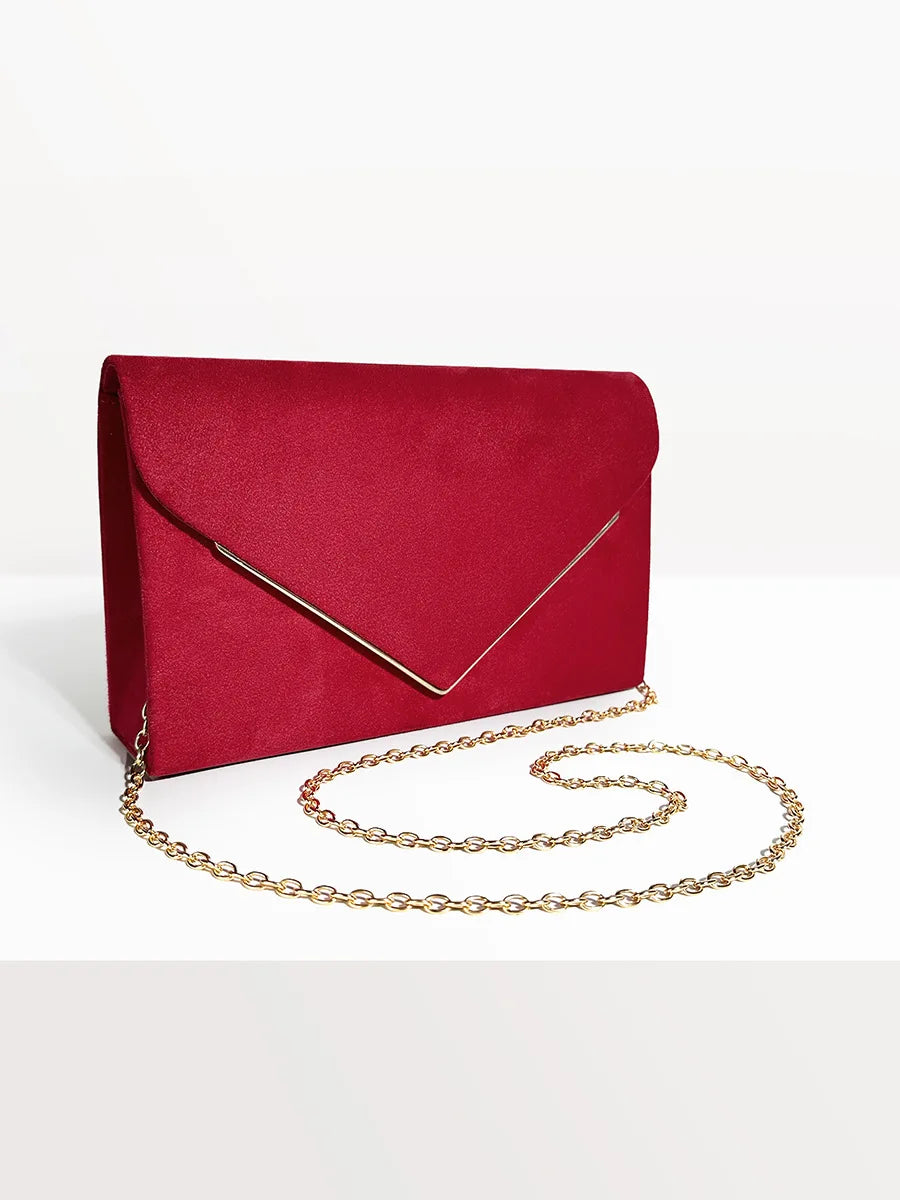 Pochette femme orange Rouge A-Rouge B-Noir-Beige-orange-ShopGET®