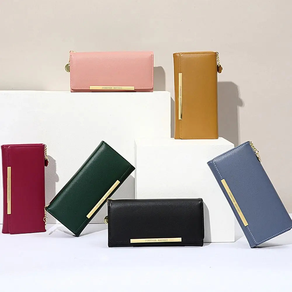 Pochette femme classe Rose-Rouge-Marron-Noir-Vert-Bleu-ShopGET®