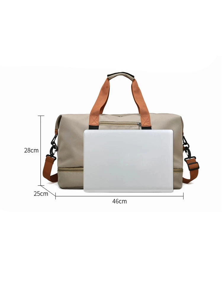 Sac weekend homme magnifique et coloré Kaki-Bleu-Gris-Noir-Vert-Rose-Jaune-Rouge-Bleu Feuille-ShopGET®