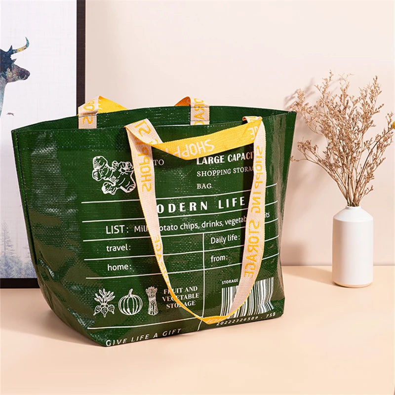 Sac de courses tote bag Blanc Small-Beige Small-Beige Large-Jaune Small-Stripe Large-Vert Large-ShopGET®