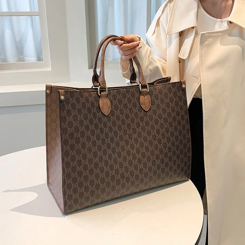 Sac cabas femme mignon luxury Beige-Pourpre-Rose-Bleu-Blanc-Gris-Café-Café B-Marron-ShopGET®