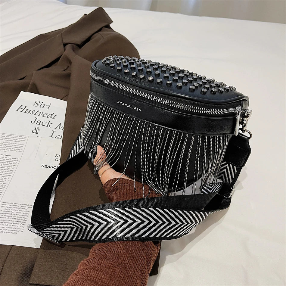 Sac banane en cuir très original & tendance