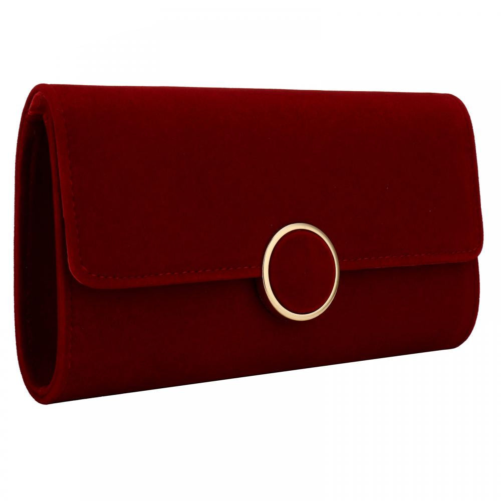 Pochette femme Bordeau Noir / 23 cm x 13 cm-Rouge / 23 cm x 13 cm-ShopGET®