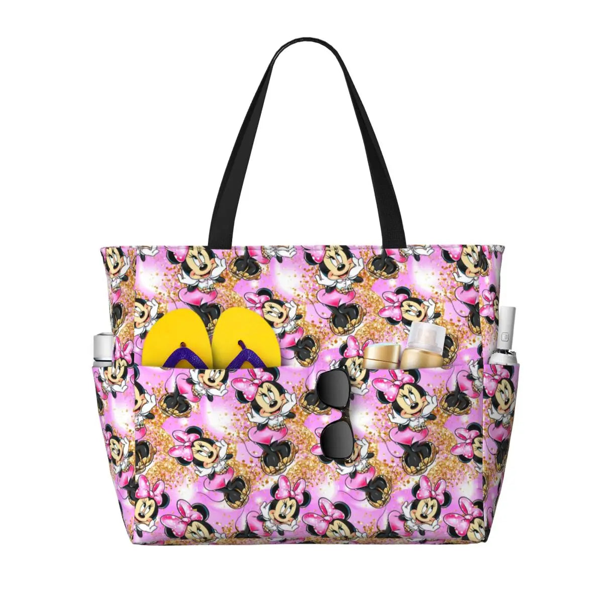 Sac weekend femme disney de couleur rose A-B-C-D-E-F-G-ShopGET®