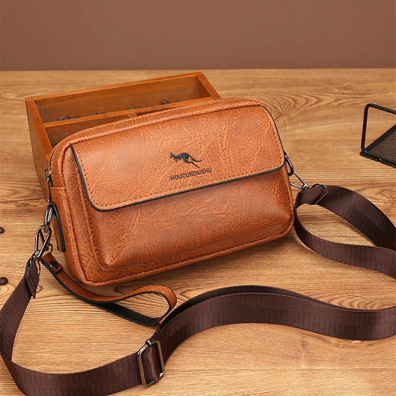 Trousse de toilette homme noir cuir - ShopGET®
