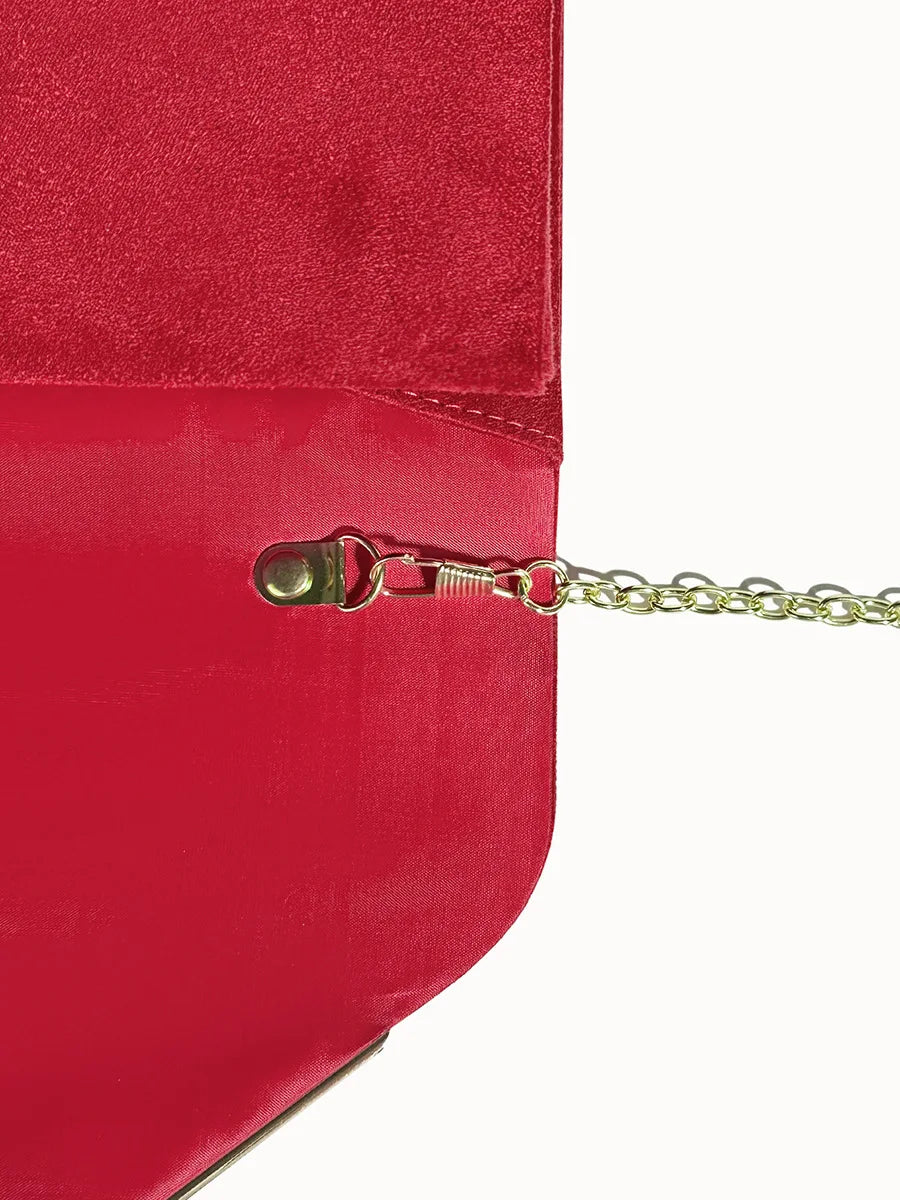 Pochette femme orange Rouge A-Rouge B-Noir-Beige-orange-ShopGET®