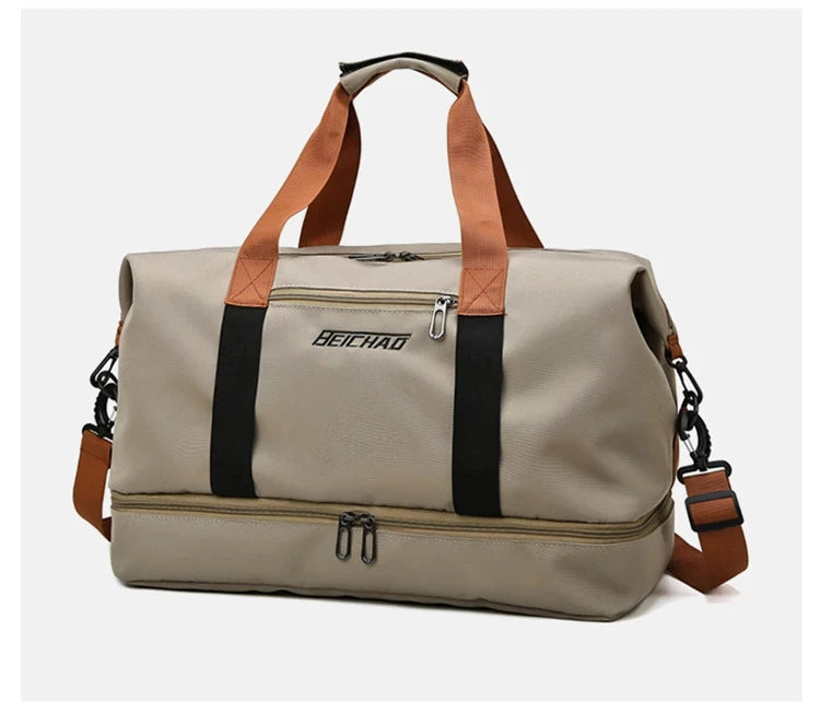 Sac weekend homme magnifique et coloré Kaki-Bleu-Gris-Noir-Vert-Rose-Jaune-Rouge-Bleu Feuille-ShopGET®