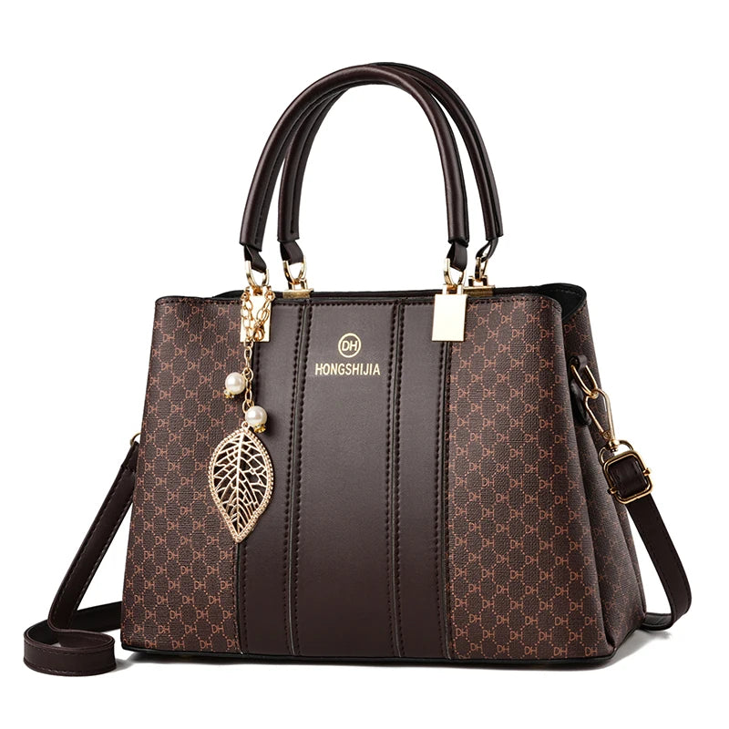 Sac cabas femme élégant Sky Bleu-Café-Noir-Rose-Orange-ShopGET®