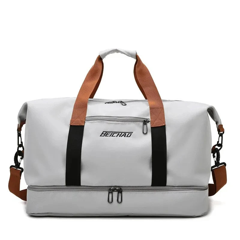 Sac weekend homme magnifique et coloré Kaki-Bleu-Gris-Noir-Vert-Rose-Jaune-Rouge-Bleu Feuille-ShopGET®