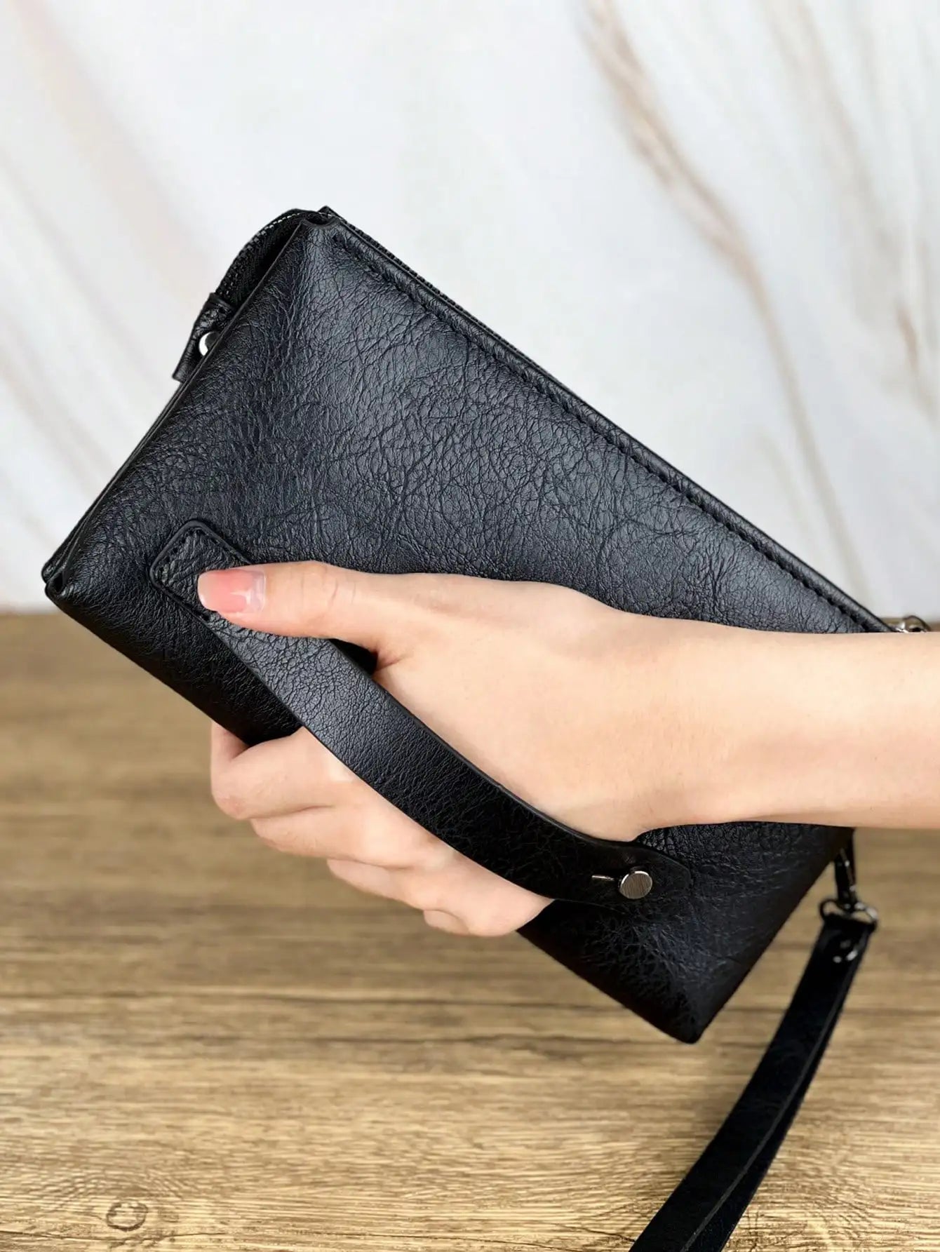 Trousse pochette femme Noir-ShopGET®