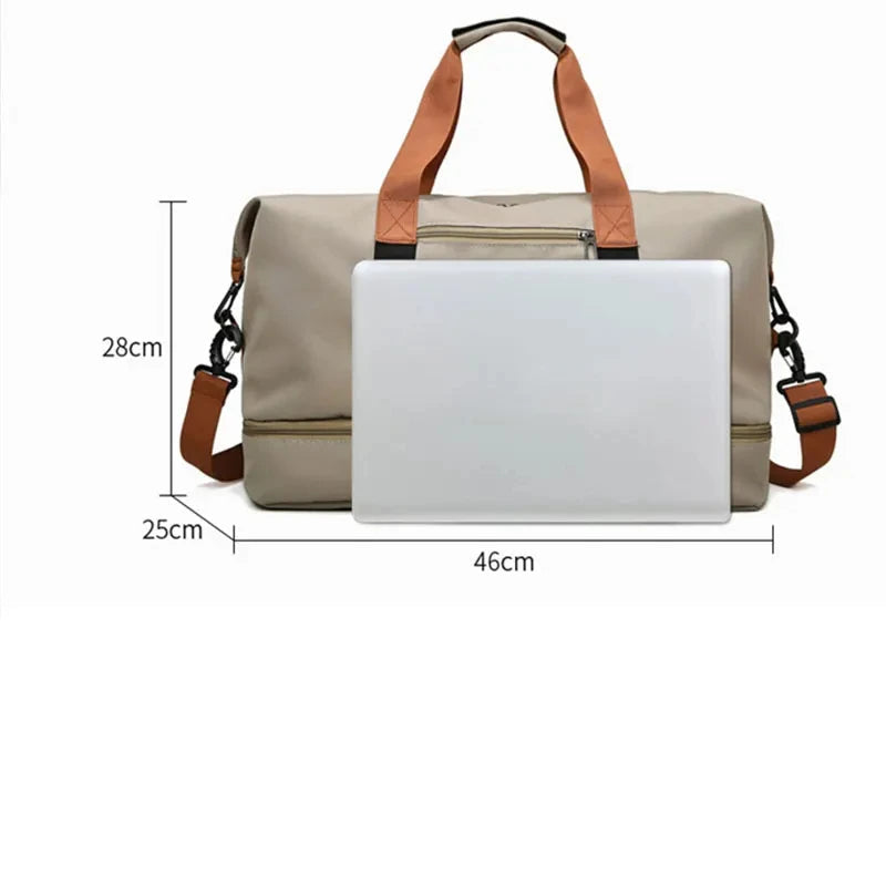 Sac weekend homme magnifique et coloré Kaki-Bleu-Gris-Noir-Vert-Rose-Jaune-Rouge-Bleu Feuille-ShopGET®