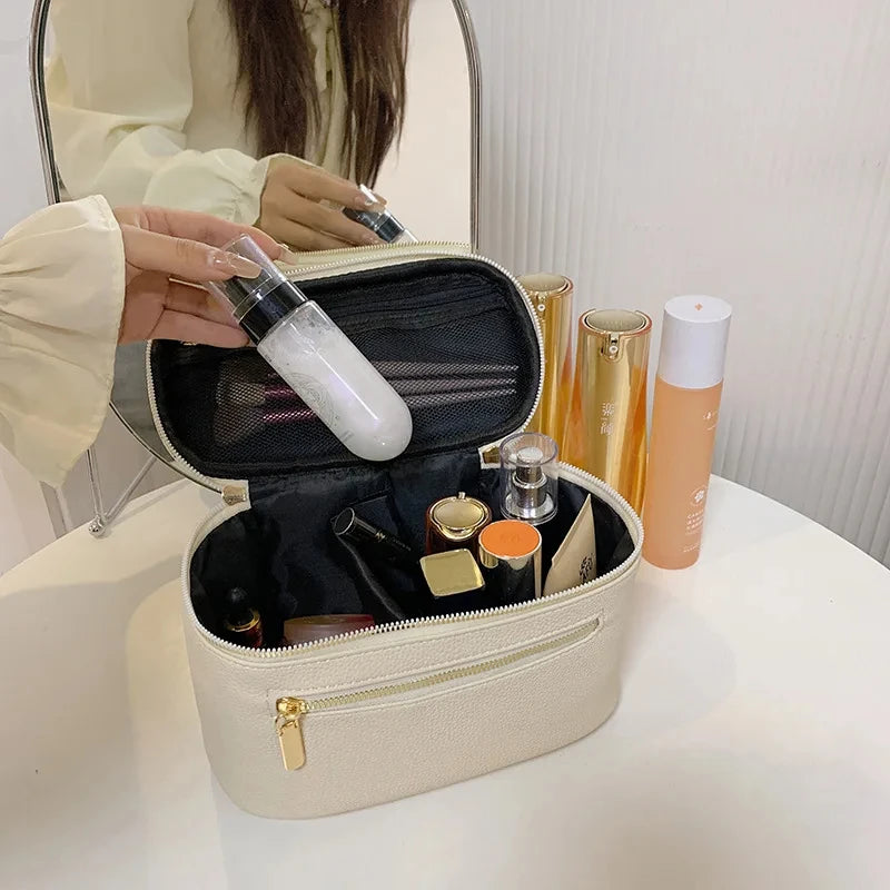 Trousse maquillage compartiment à fermeture éclair - ShopGET®