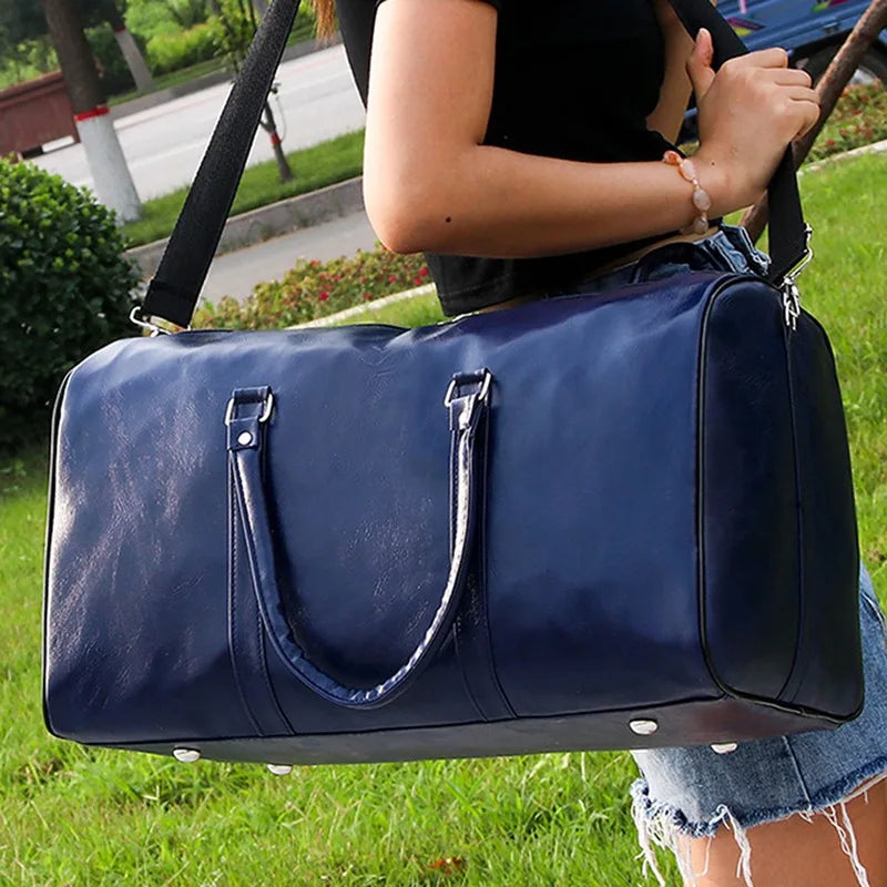 Sac weekend noir femme Marron-Café-Bleu-Noir-ShopGET®