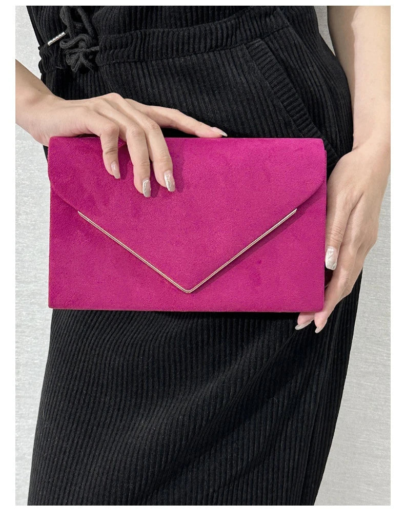 Pochette femme orange Rouge A-Rouge B-Noir-Beige-orange-ShopGET®