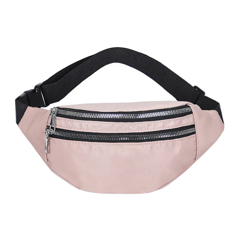 Sac banane femme rouge en oxford - ShopGET®