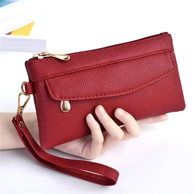 Pochette femme de ville Noir-Rouge-Marron-Vert-Beige-Camel-Rose-ShopGET®