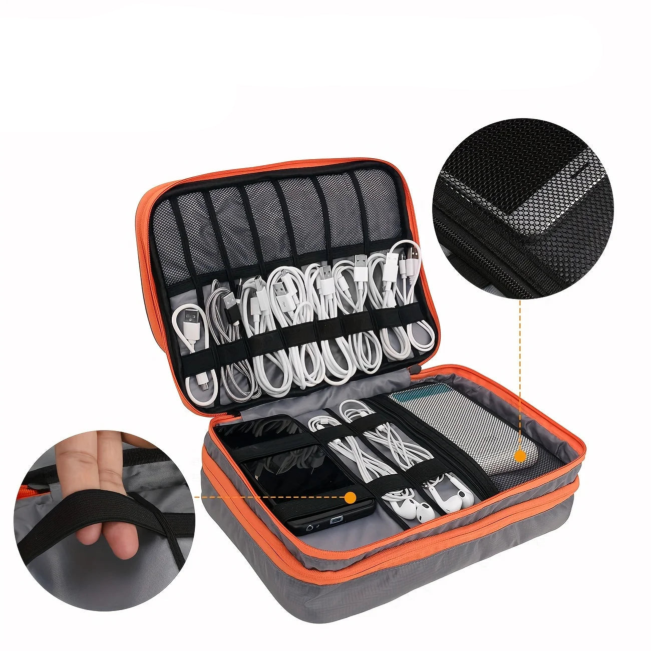 Trousse de toilette voyage multi compartiments - ShopGET®