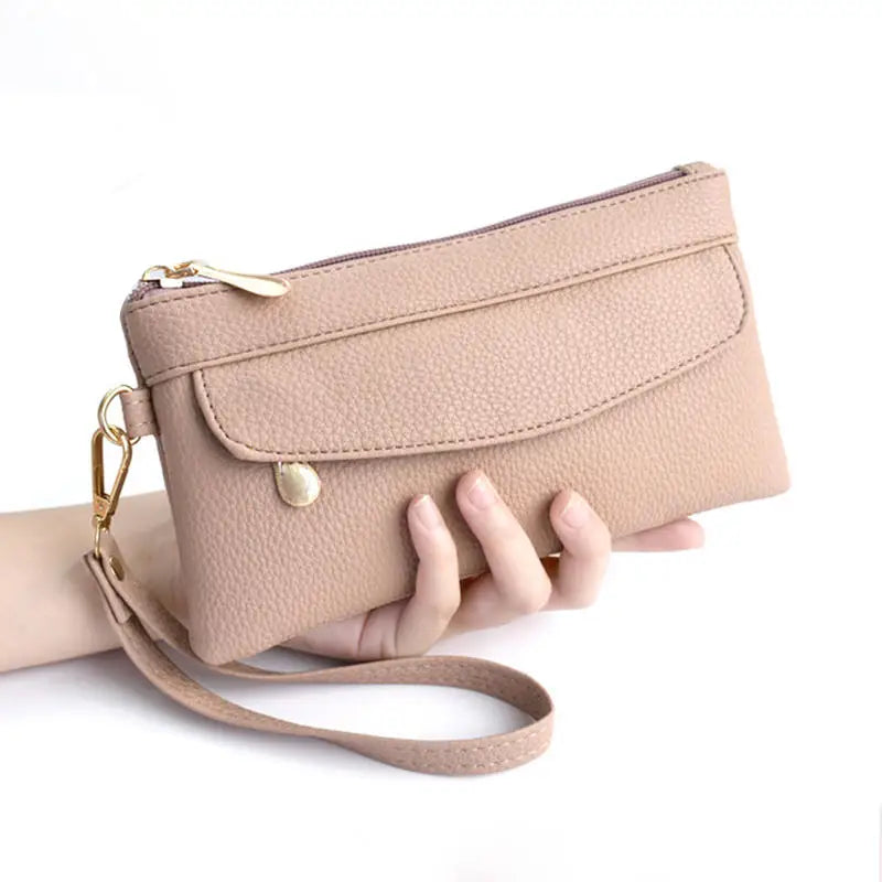 Pochette femme de ville Noir-Rouge-Marron-Vert-Beige-Camel-Rose-ShopGET®
