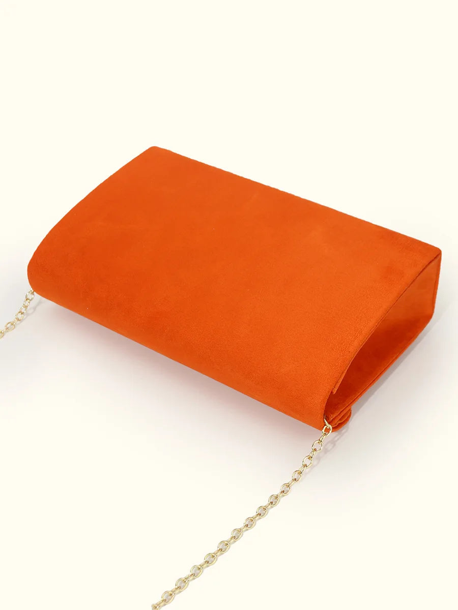Pochette femme orange Rouge A-Rouge B-Noir-Beige-orange-ShopGET®