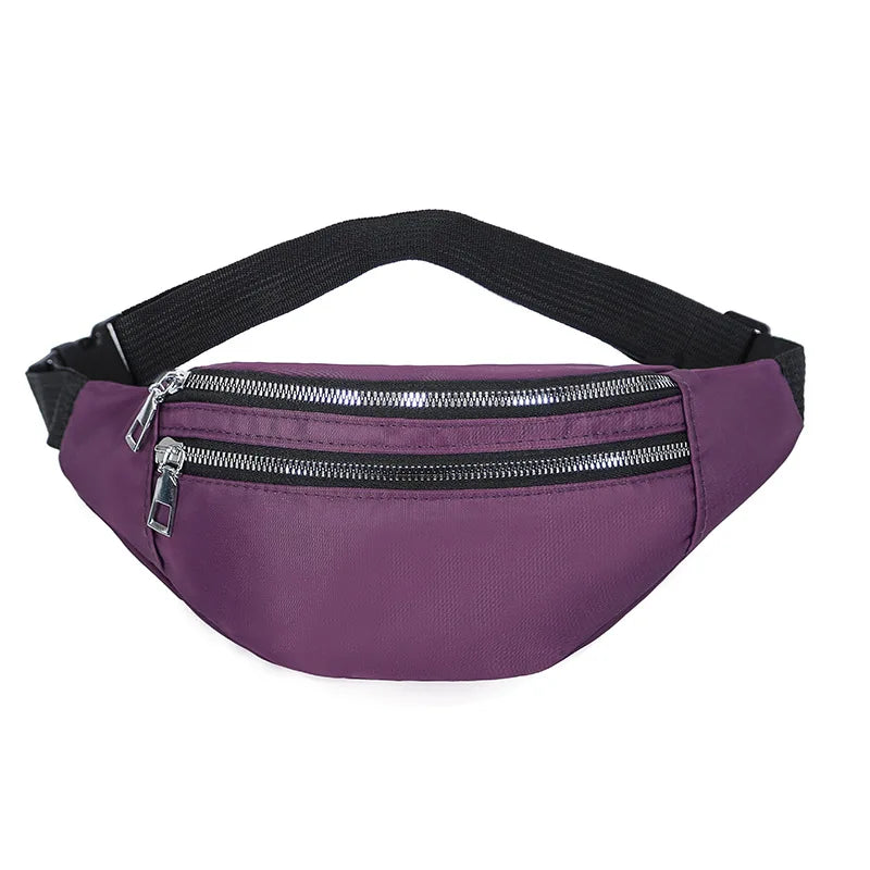 Sac banane femme rouge en oxford - ShopGET®