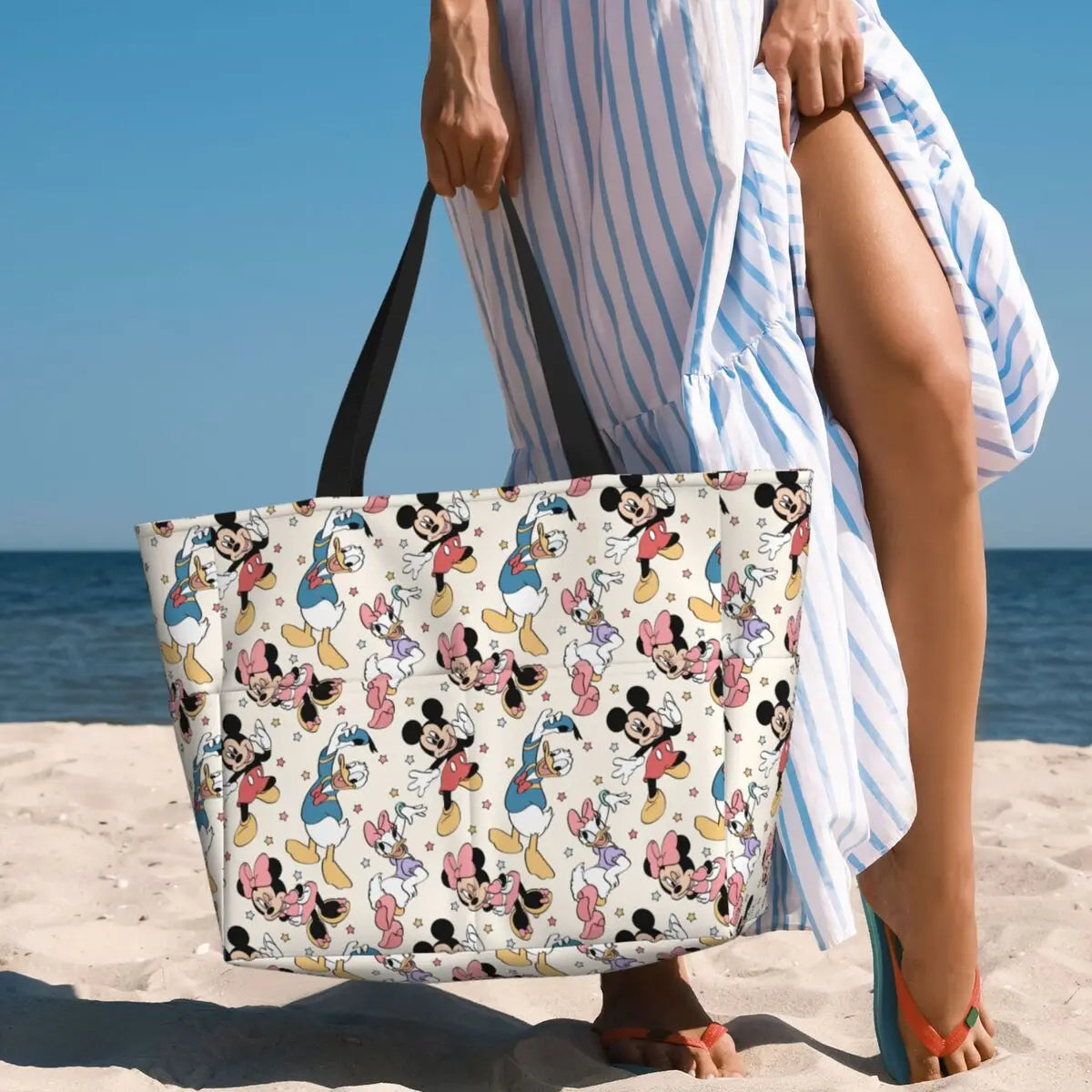 Sac weekend femme disney de couleur rose A-B-C-D-E-F-G-ShopGET®