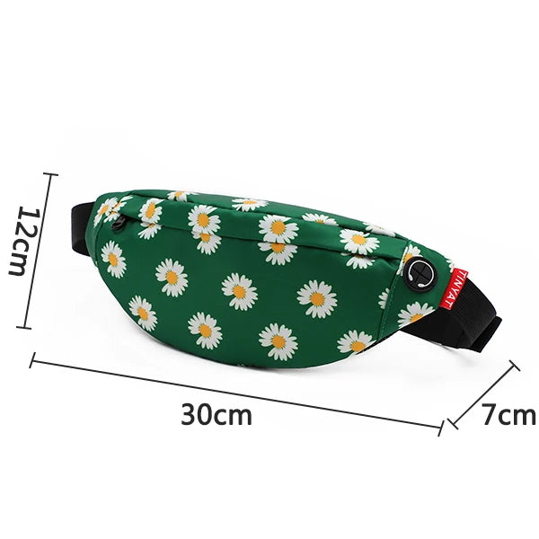 Sac banane fleurs pour femme - ShopGET®