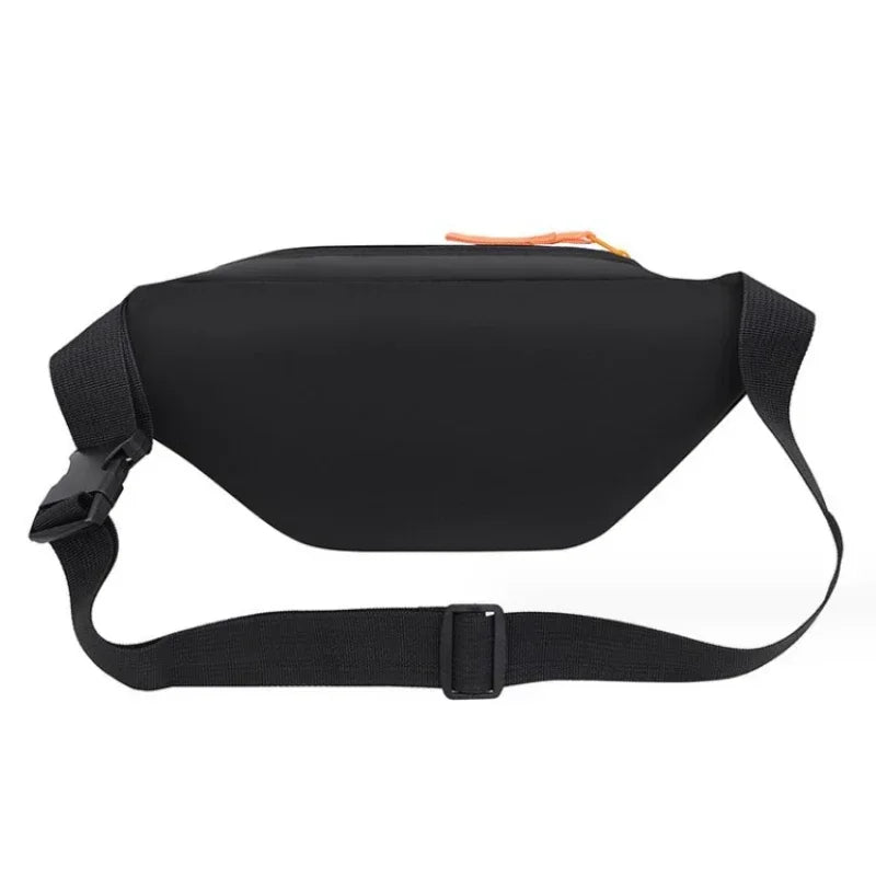 Sac banane en tissu solide pour homme