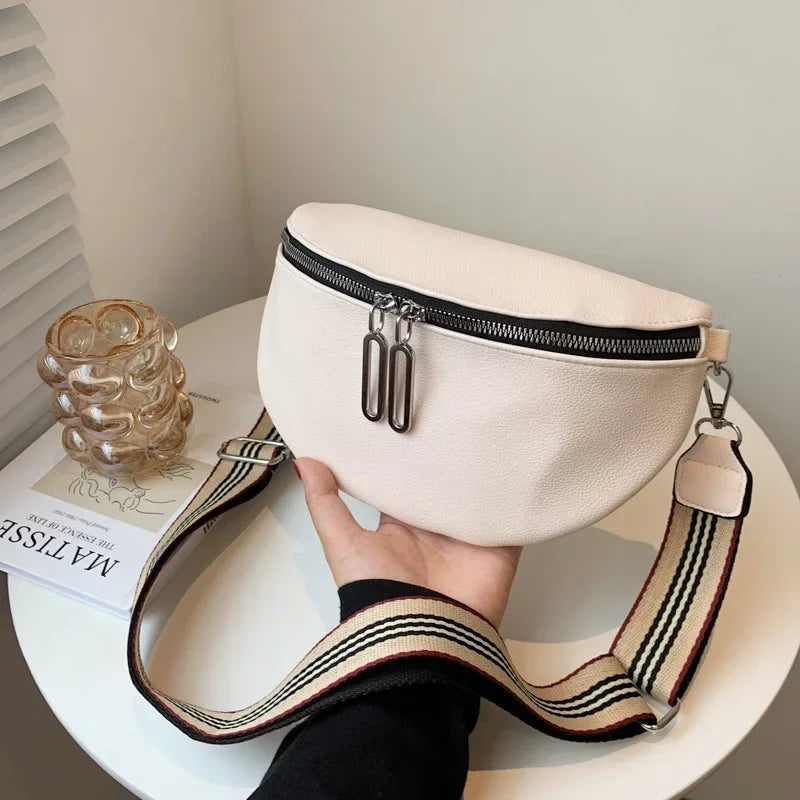Sac banane blanc pour femme - ShopGET®
