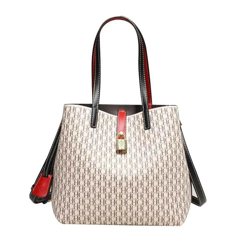 Petit sac cabas femme Beige RED / 25x11.5x22cm-Rose / 25x11.5x22cm-Marron / 25x11.5x22cm-Café / 25x11.5x22cm-ShopGET®
