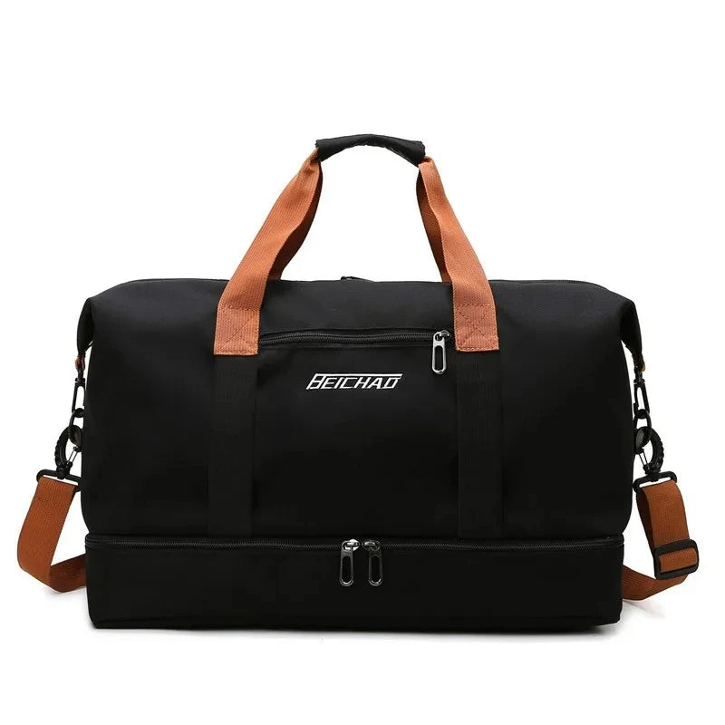 Sac weekend homme magnifique et coloré Kaki-Bleu-Gris-Noir-Vert-Rose-Jaune-Rouge-Bleu Feuille-ShopGET®