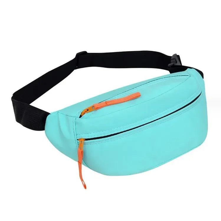 Sac banane en tissu solide pour homme