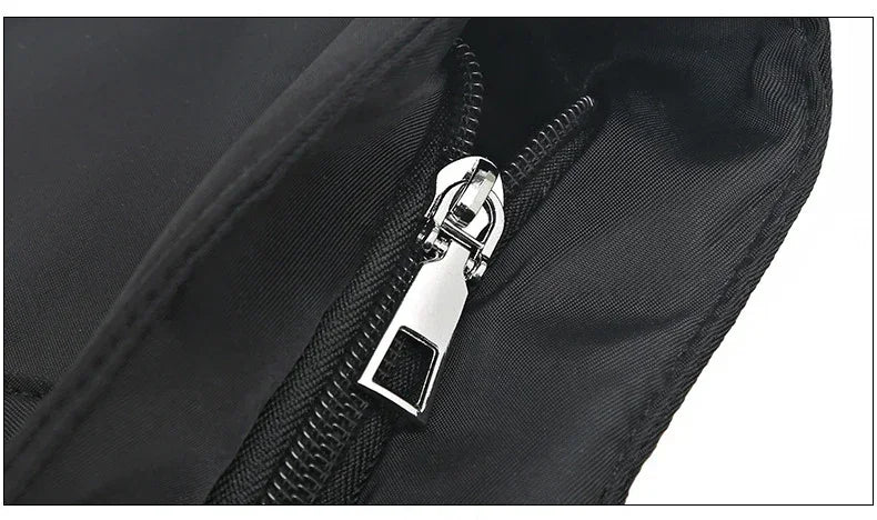 Sac cabas noir Oxford Rouge-Bleu-Gris et Blanc-Noir-ShopGET®