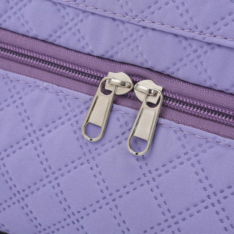 Sac weekend femme tissu Rose-Bleu-Blanc-Pourpre-Gris-Noir-ShopGET®