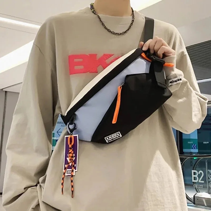 Sac banane homme stylé avec couleur